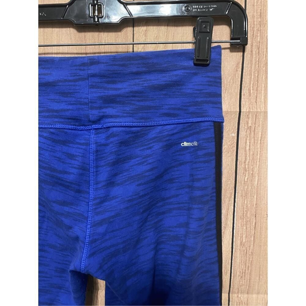 Adidas Small blue sport essentials active wear leggings athletic climalite - Picture 5 of 5
